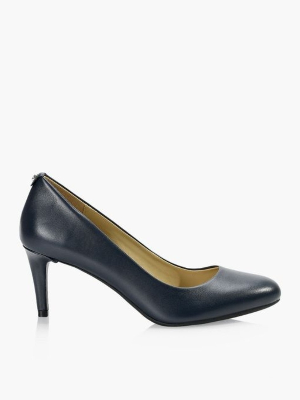 Michael Kors Black Leather 3" Heel Pumps